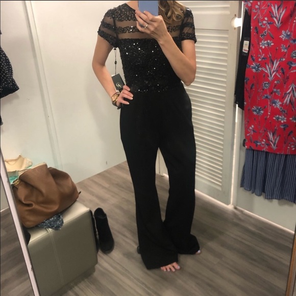 Sequin jumpsuit adrianna papell - Picture 4 of 4